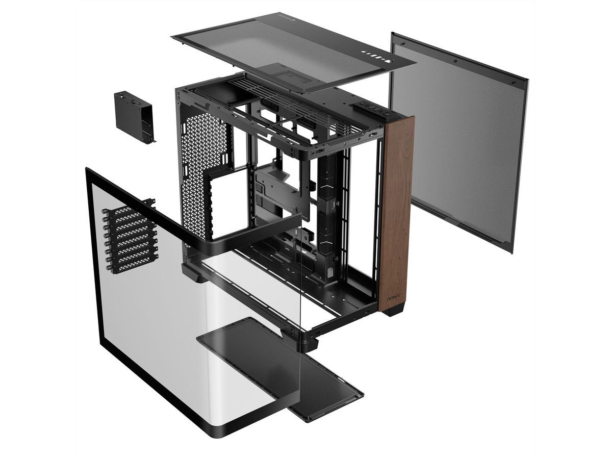 ANTEC Boîtier PC C8 Curve Wood ATX Full Tower