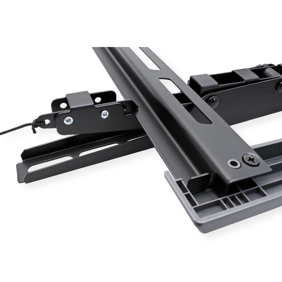VALUE Support mural TV, distance murale de 47 mm, inclinable, <203,2cm/80", <75kg