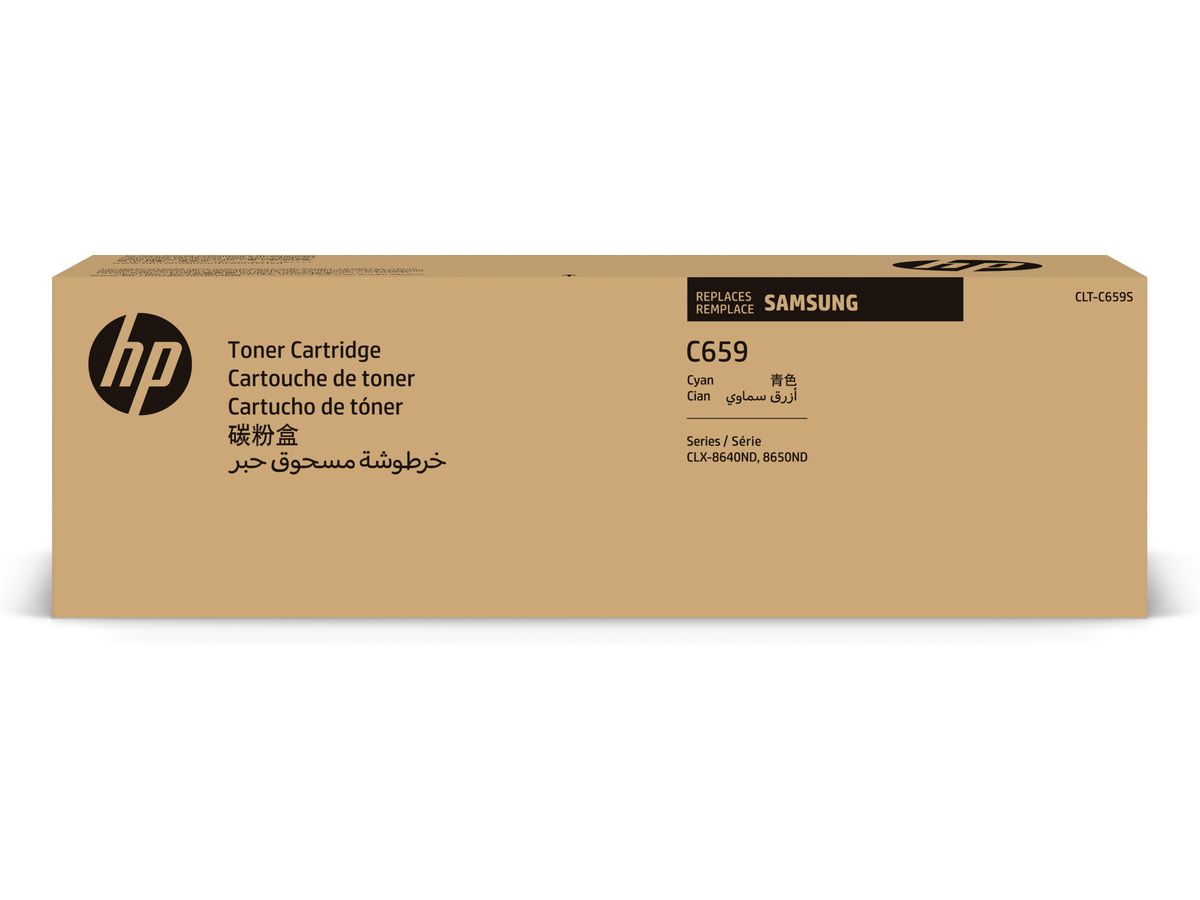 Samsung CLT-C659S Toner cyan authentique