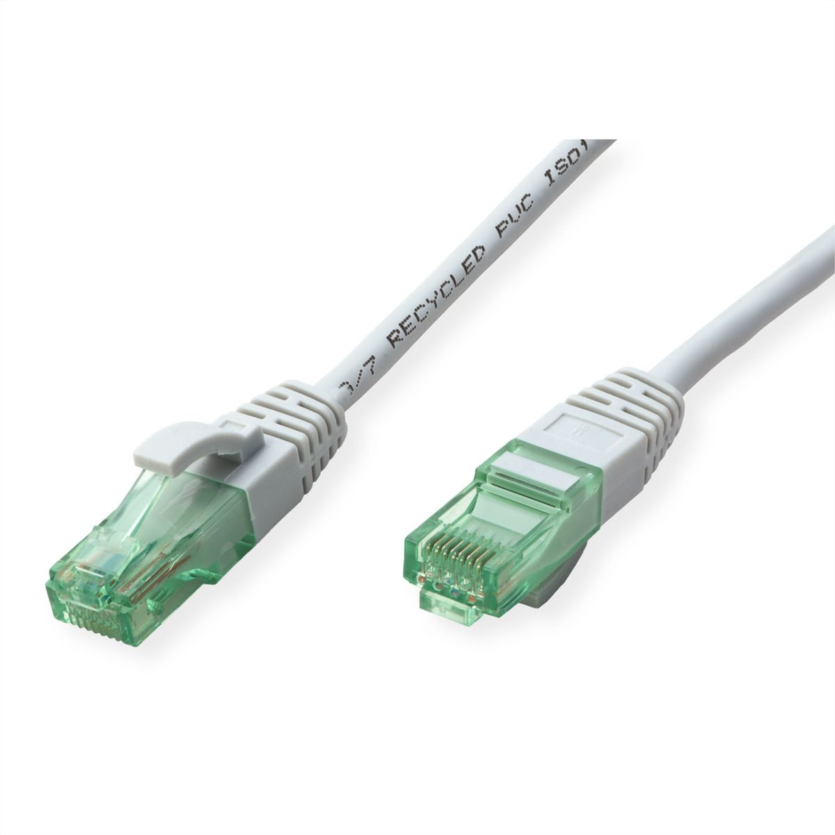 ROLINE RM Cordon UTP Cat.6A / 10 Gigabit, gris, 15 m