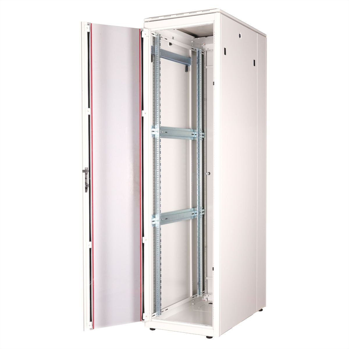 ROLINE 19" Baie réseau Pro 47U, 600x1000 LxP Porte verre gris