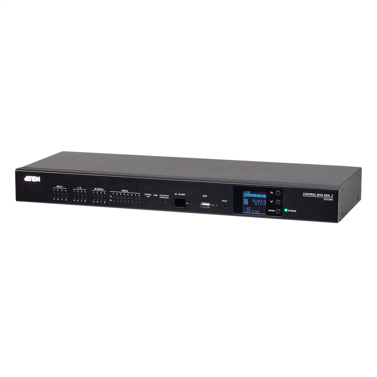 ATEN VK2200 Système de contrôle ATEN - Boîtier de contrôle gén. 2 avec double LAN