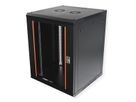ROLINE 19" Boîtier mural Basic Plus 15U, 600x600 LxP noir