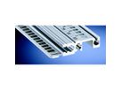Rail horizontal SCHROFF, avant, type H-LD, lourd, lèvre longue, pour application IEEE, 42 HP