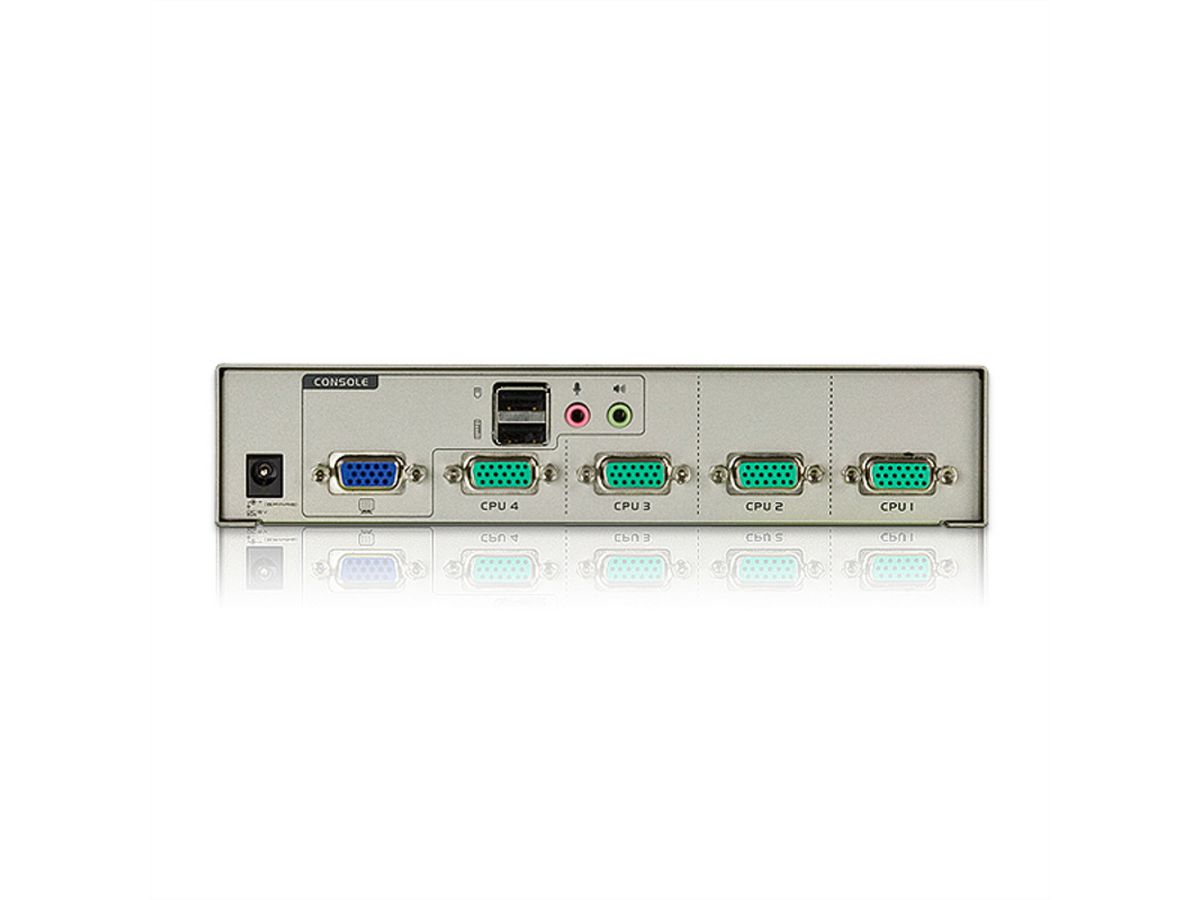 ATEN CS74U 4 port USB KVM, Audio