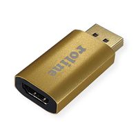 ROLINE GOLD Adaptateur DisplayPort - HDMI, 4K, v1.2, DP M-HDMI F