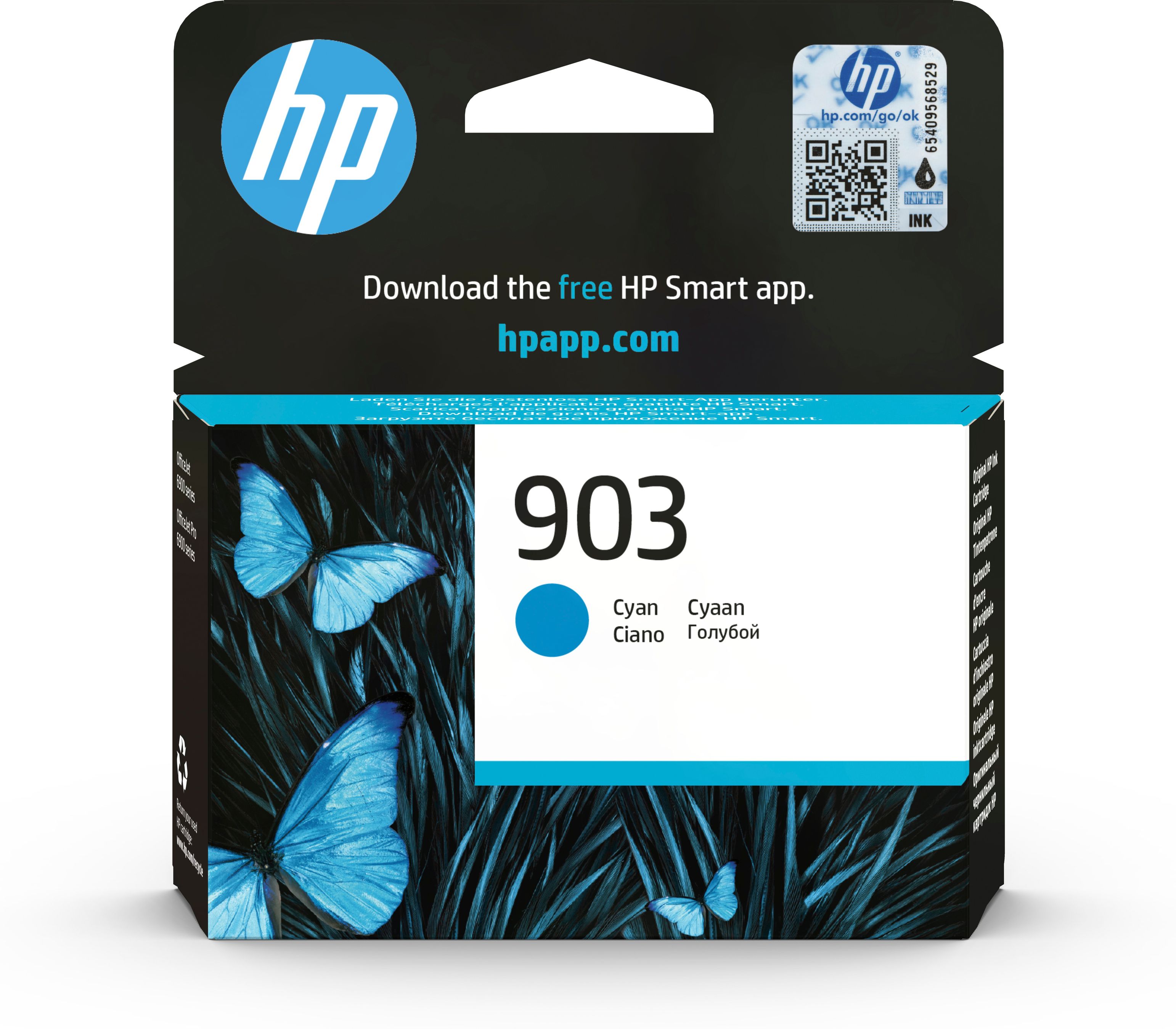 HP 903 Cartouche d’encre cyan authentique