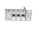 BTR Panneau 19" 1UH équipé de 24 modules E-DAT Cat.6 (Classe E)