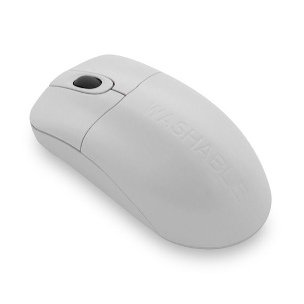 SEAL SHIELD Silver Storm Wireless STWM042WE, Souris étanche Wireless blanche 1000dpi