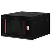 ROLINE 19" Boîtier mural Basic Plus 6U, 600x600 LxP noir