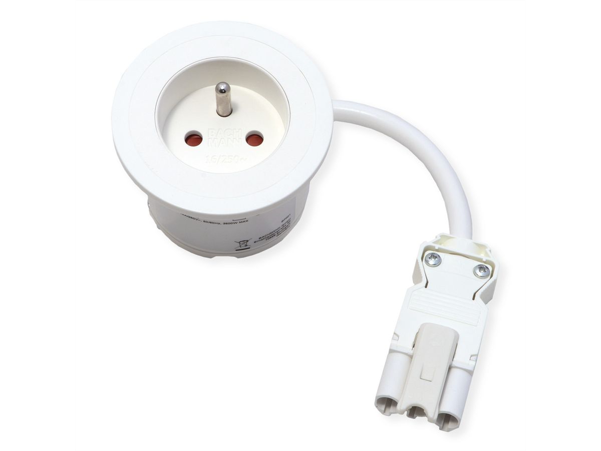 BACHMANN PIX 1xUTE 0,2m GST18 RAL9010