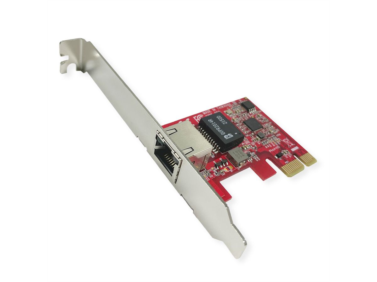 ROLINE Carte 2.5 GbE BASE-T Ethernet Low Profile PCIe