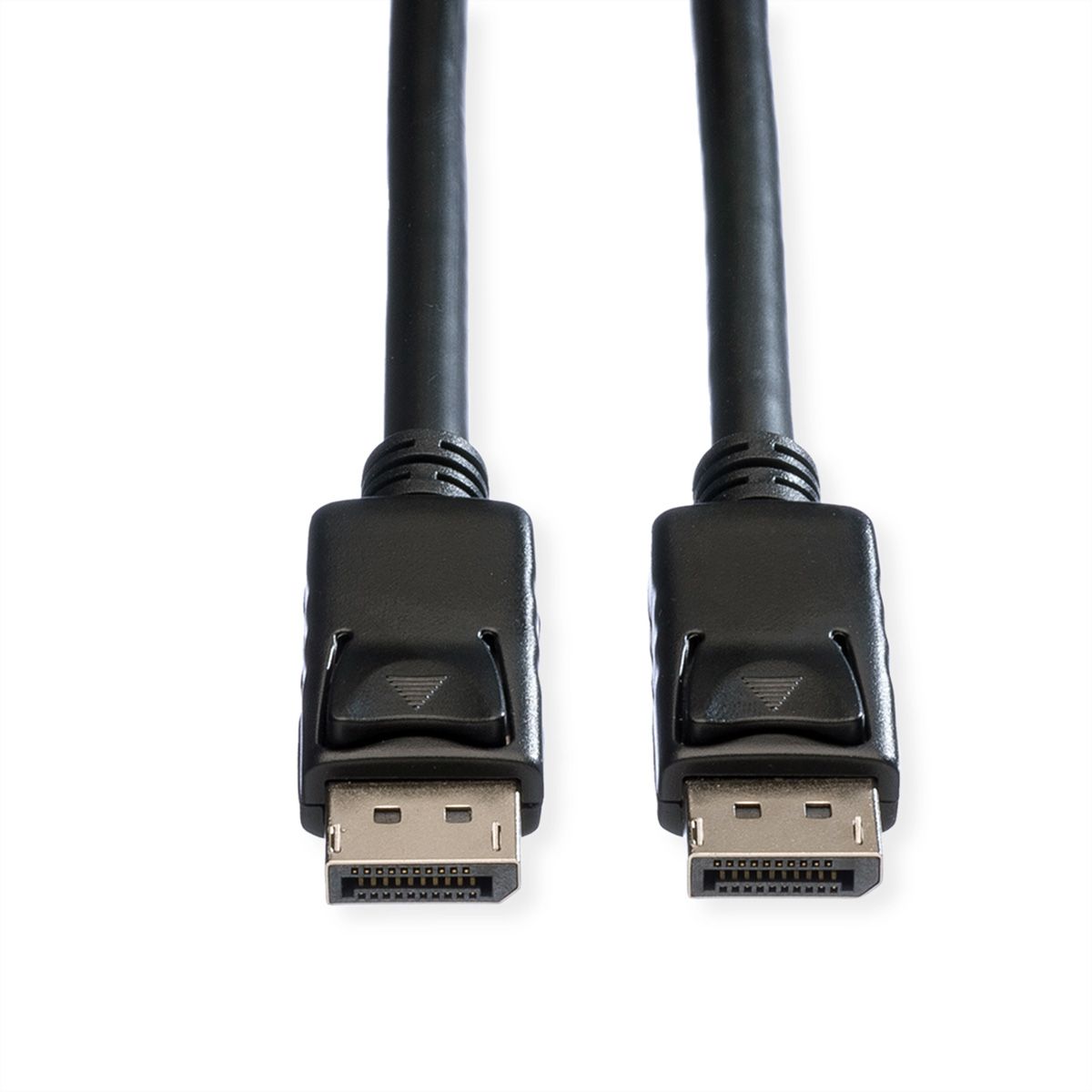Cavo DisplayPort 3 Metri Rhinocables Con Clip Di Bloccaggio | 4K UHD, Placcato Oro, Schermato