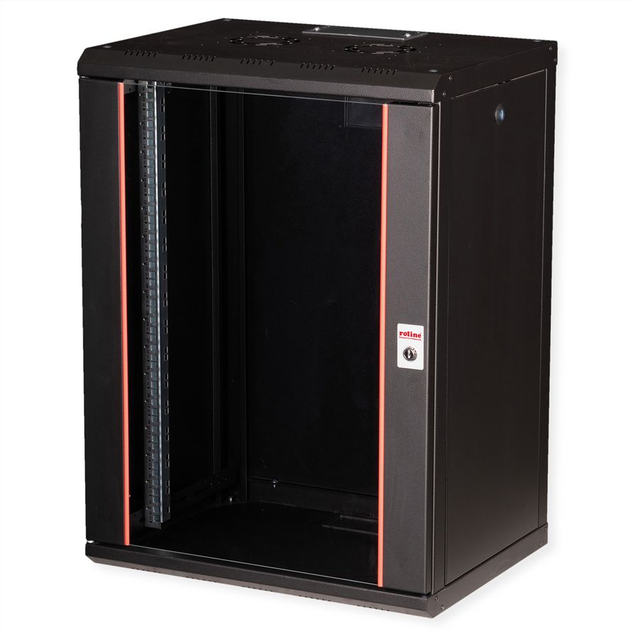ROLINE 19" Boîtier mural Pro 16U, 600x450 LxP noir