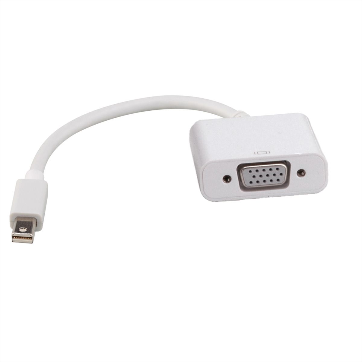 ROLINE Adaptateur Mini DisplayPort-VGA, MiniDP M - VGA F