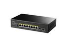 CUDY GS1008PS2 Switch 8 ports Gigabit PoE+ avec 2 emplacements Gigabit SFP 120W